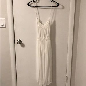 Zara White Maxi Dress